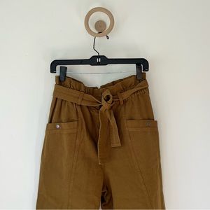 Sea New York Ochre Paper-bag pants